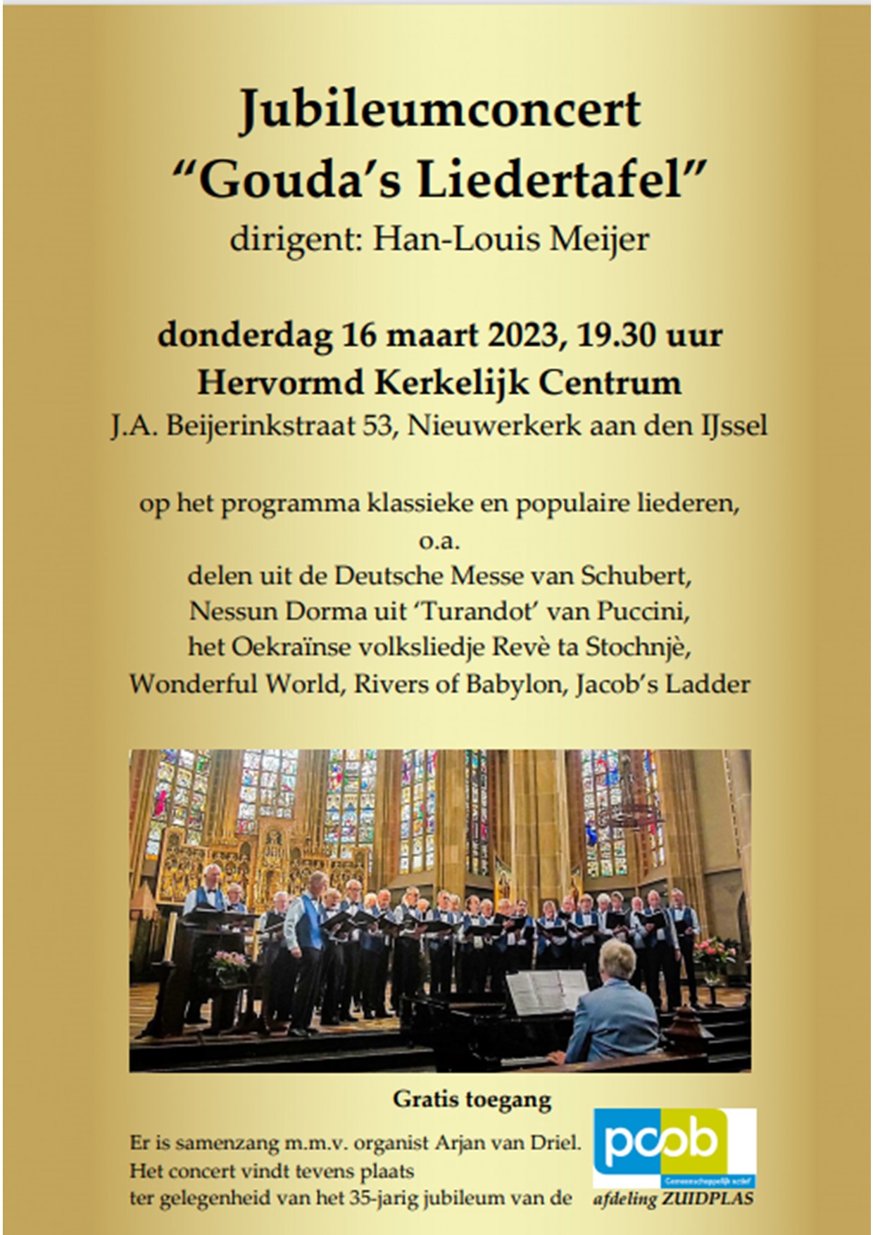 poster concert Nieuwerkerk 2023
